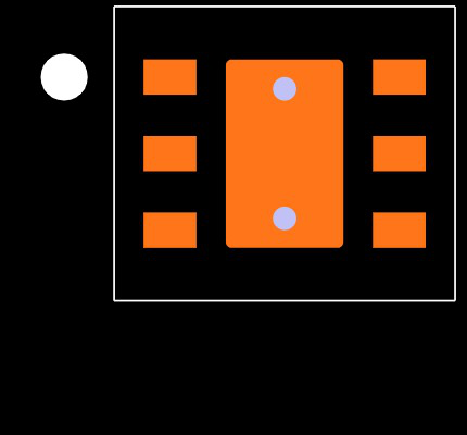 TPS7A3701DRVR Footprint
