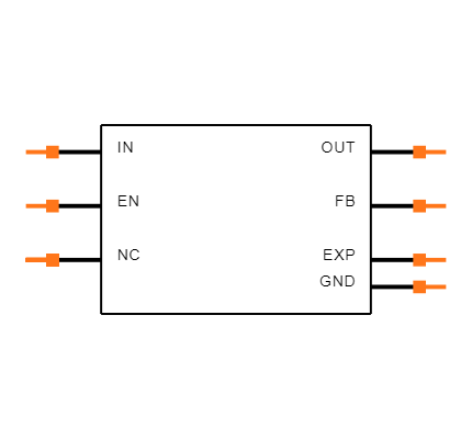 TPS7A4101DGNT Symbol