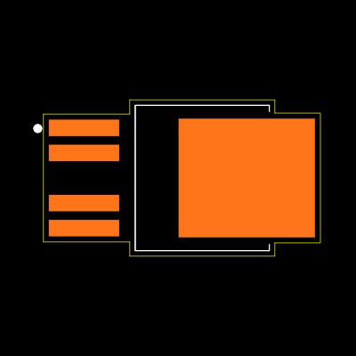 TPS7A6133QKVURQ1 Footprint