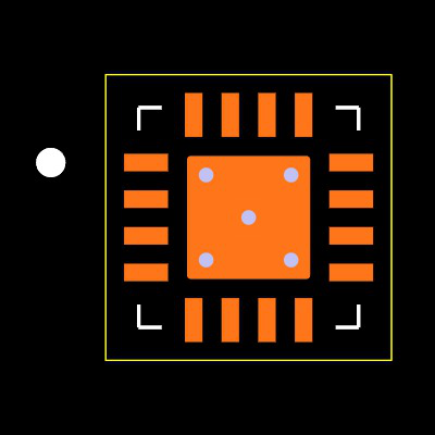 TPS7A7200RGTT Footprint
