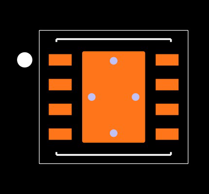 TPS7A8012DRBT Footprint