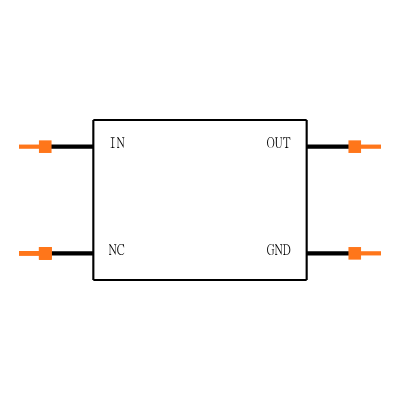 TPS7B91050DBVR Symbol