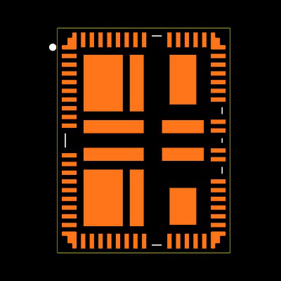 TPS7H6102MNPRNSEP Footprint