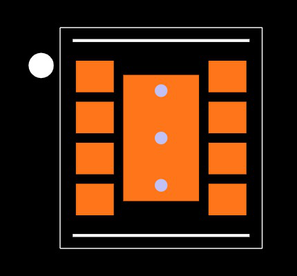 TPS82084SILR Footprint