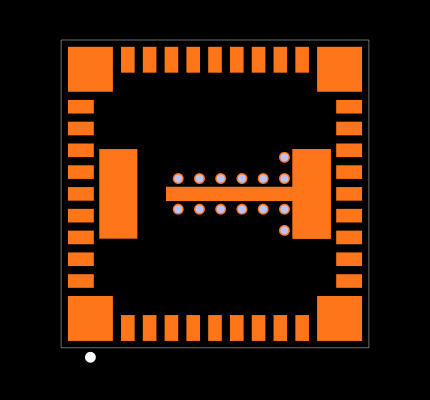 TPS84A20RVQT Footprint