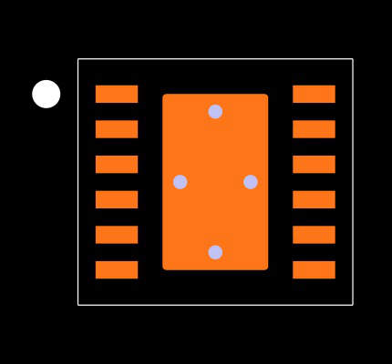 TPS922054DRRR Footprint