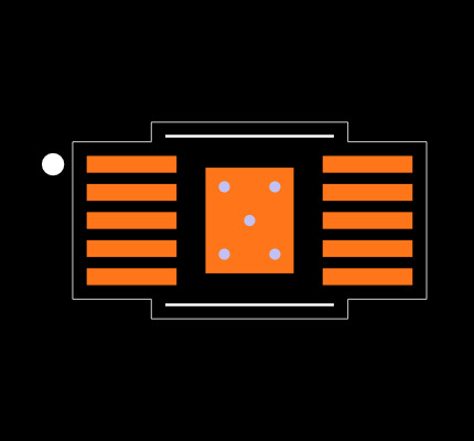 TPS92513HVDGQR Footprint