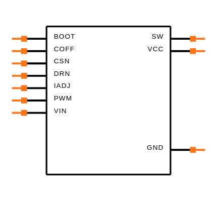 TPS92515AHVQDGQTQ1 Symbol