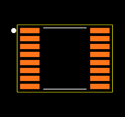 TRS3221EIPW Footprint