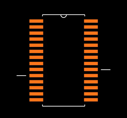 TRS3243ECPWR Footprint
