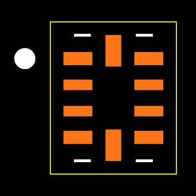 TS3USB221ERSER Footprint