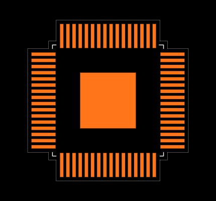 TUSB9260PVP Footprint