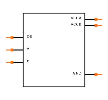 TXB0101DBVTG4 Symbol