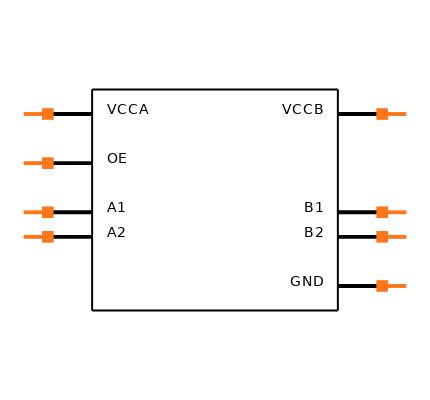 TXB0102DCURG4 Symbol