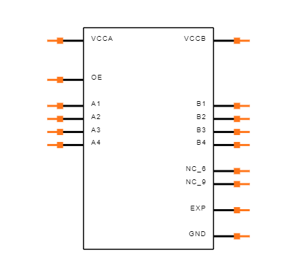 TXB0104RGYRG4 Symbol