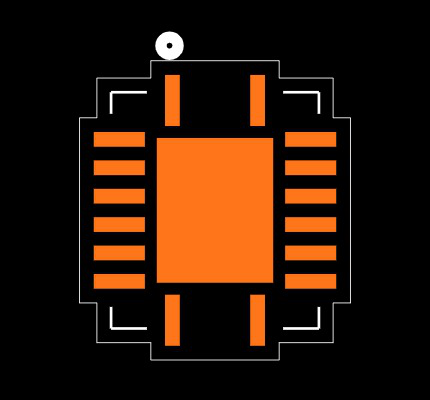 TXB0106RGYRG4 Footprint