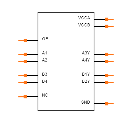 TXU0204QPWRQ1 Symbol