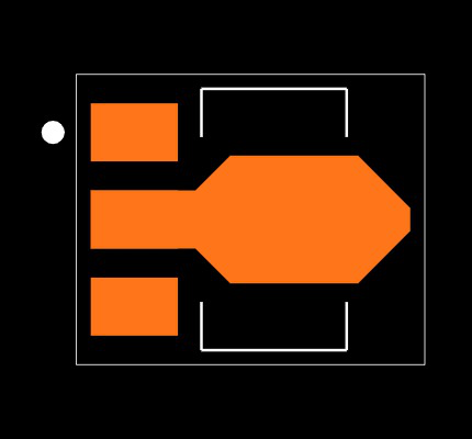 UA78L05ACPKG4 Footprint