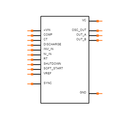 UC2525BN Symbol