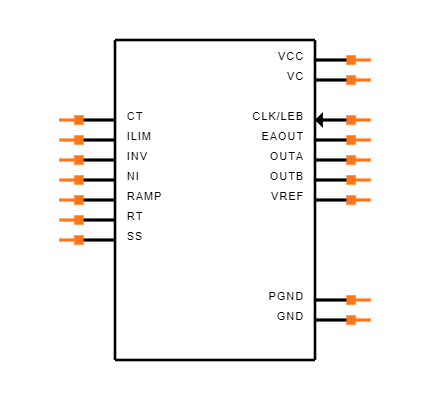 UC2825AN Symbol