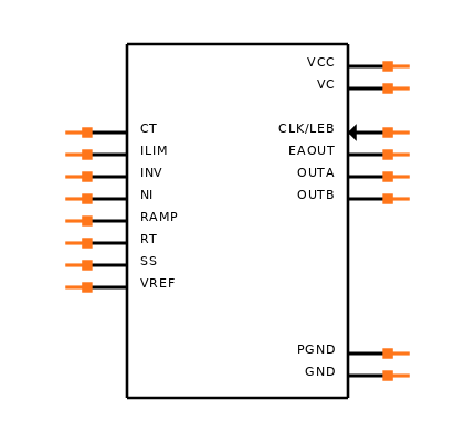 UC2825AQDWREP Symbol