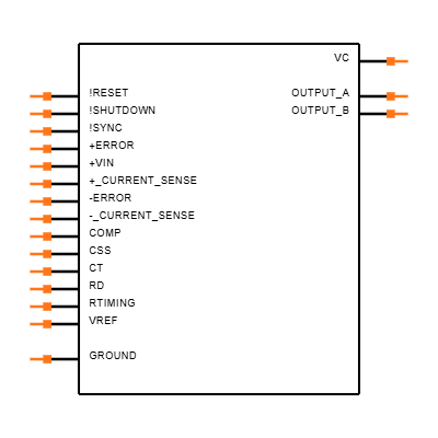 UC3526DW Symbol