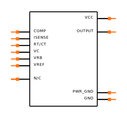 UC3842ADG4 Symbol