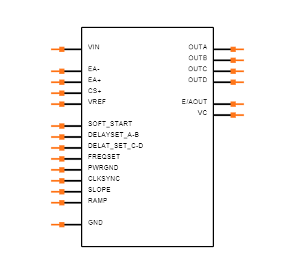 UC3875N Symbol