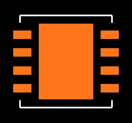 UCC27201ADRMR Footprint