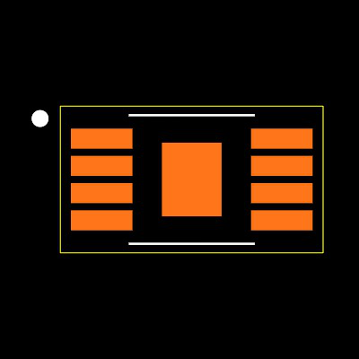 UCC27322DGN Footprint