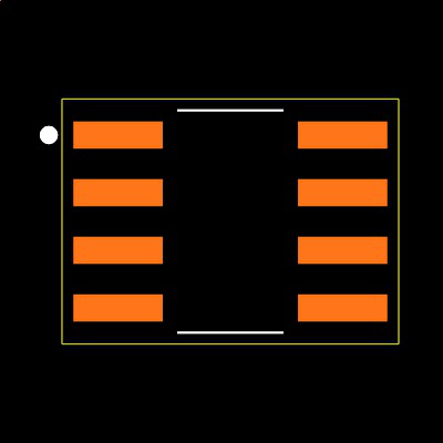 UCC27423QDRQ1 Footprint