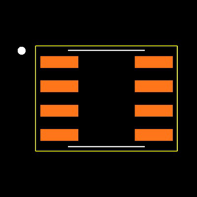 UCC27424QDRQ1 Footprint