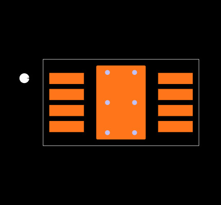 UCC27524DGN Footprint