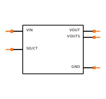UCC284DPTR-ADJ Symbol