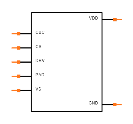 UCC28722DBVT Symbol