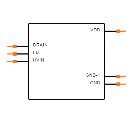 UCC28811DR Symbol