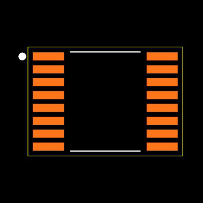 UCC2893PWRG4 Footprint