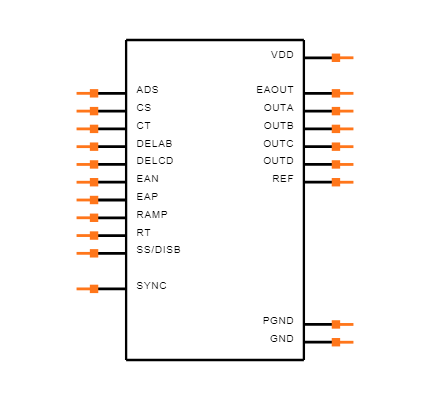 UCC2895DW Symbol