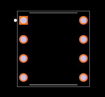 UCC28C43P Footprint