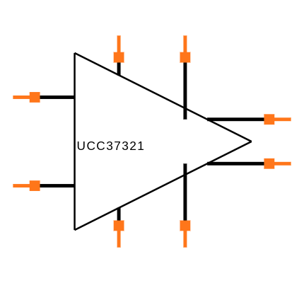 UCC37321 Symbol