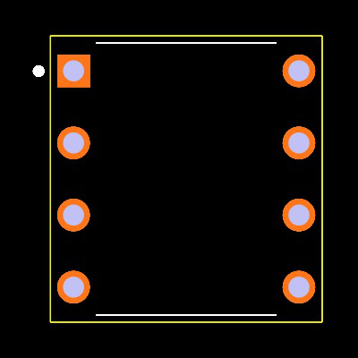 UCC37323P Footprint