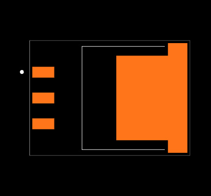 UCC383TDKTTT-5 Footprint