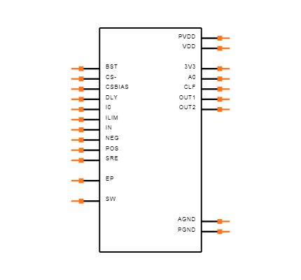 UCD7230RGWR Symbol