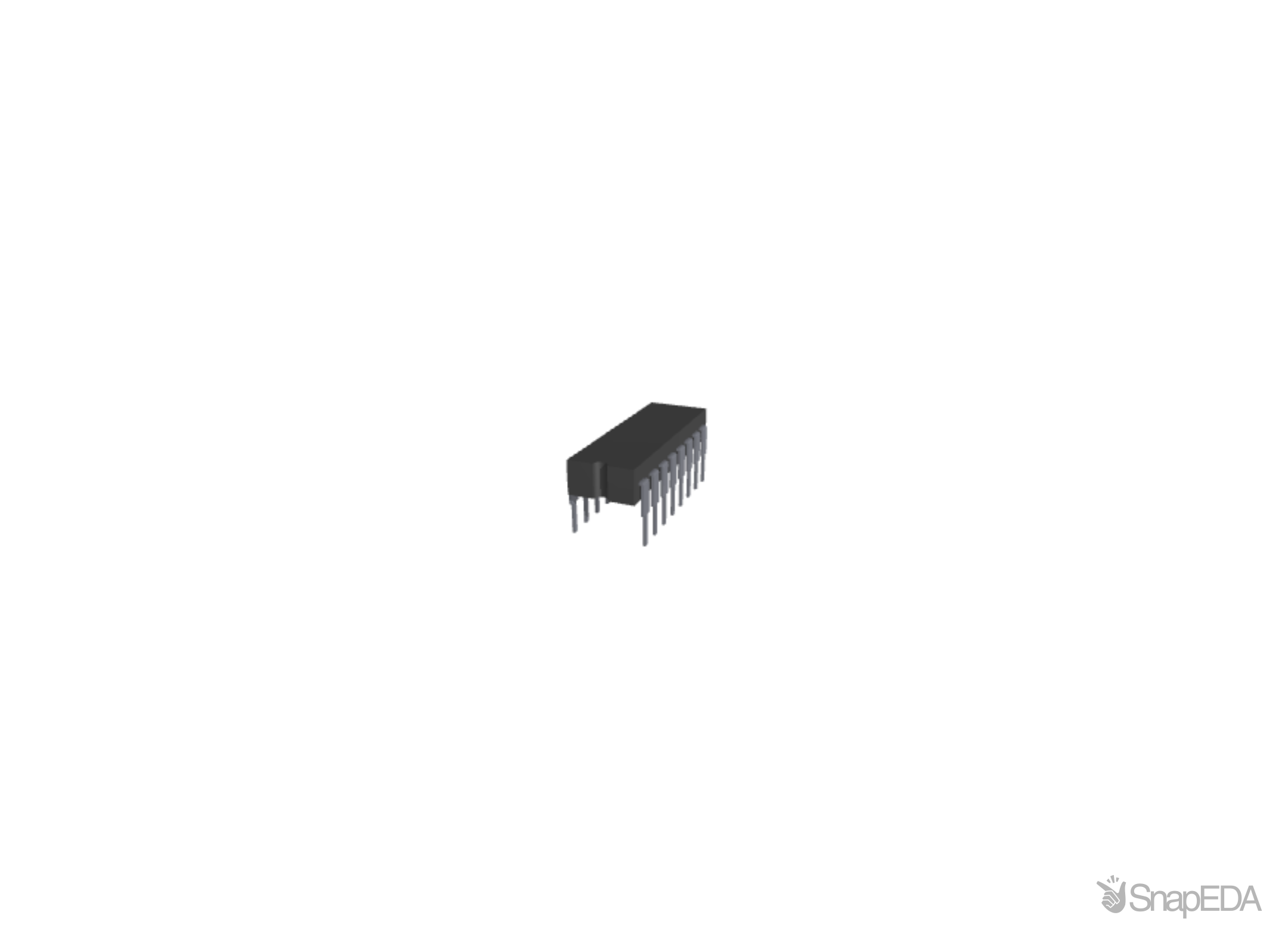 ULN2002ANE4 3D Model