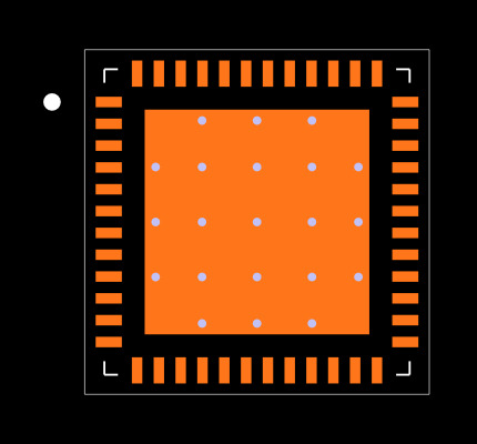 VCA2615RGZR Footprint
