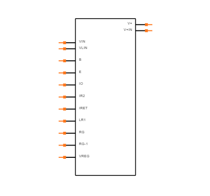 XTR105U Symbol