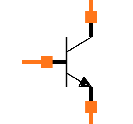 2SA1943-O(Q)/2SC5200-O(Q) Symbol