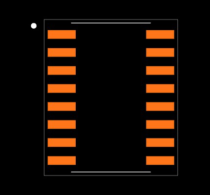 TLP281-4(TP,J,F) Footprint