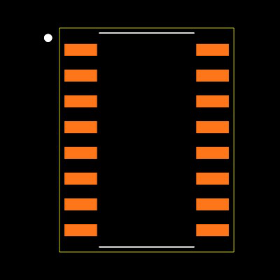 TLP291-4(GB,E) Footprint