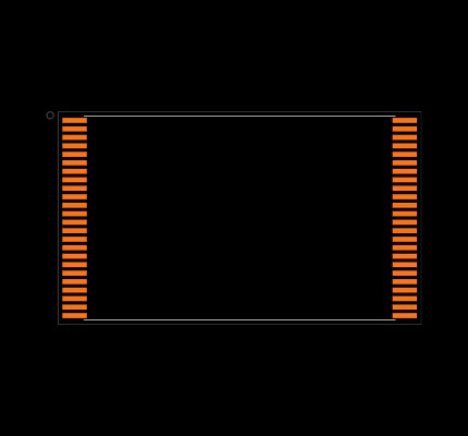 TC58NVG0S3HTA00 Footprint